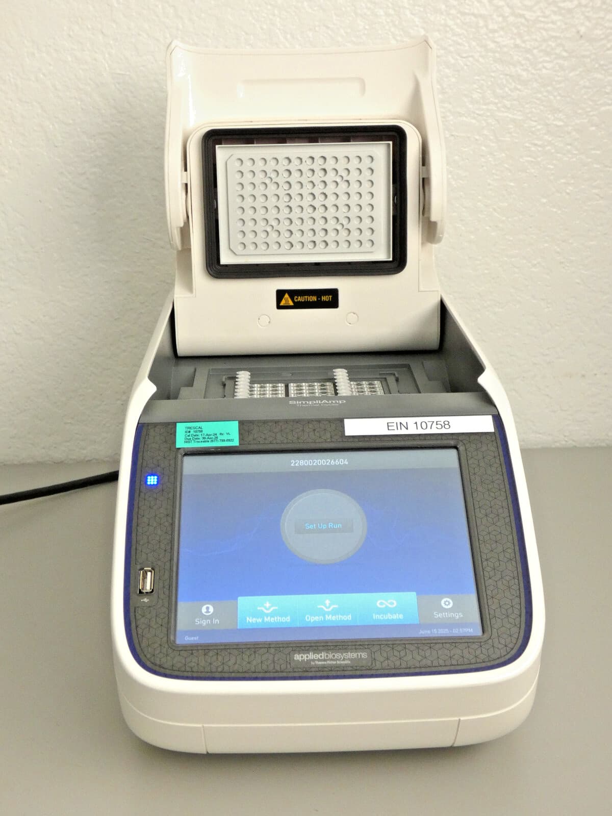 Applied Biosystems SimpliAmp Thermal Cycler 96 Well, Year 2020