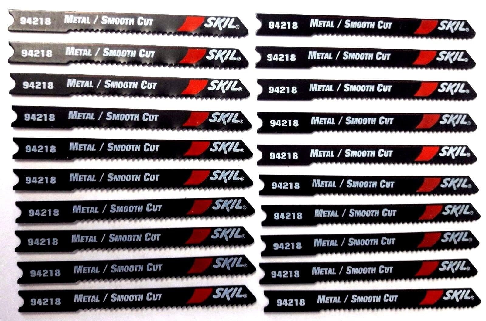 Skil 94218 Jig Saw Blade 2-3/4" x 18 TPI Metal 20 Pieces