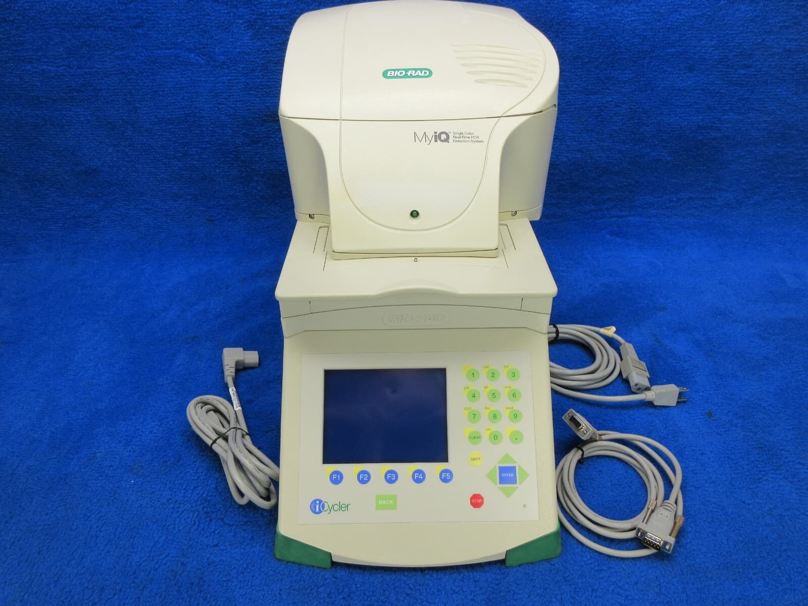 Bio-Rad iCycler Thermal Cycler MyiQ Multicolor Real-Time PCR Optical Module Work