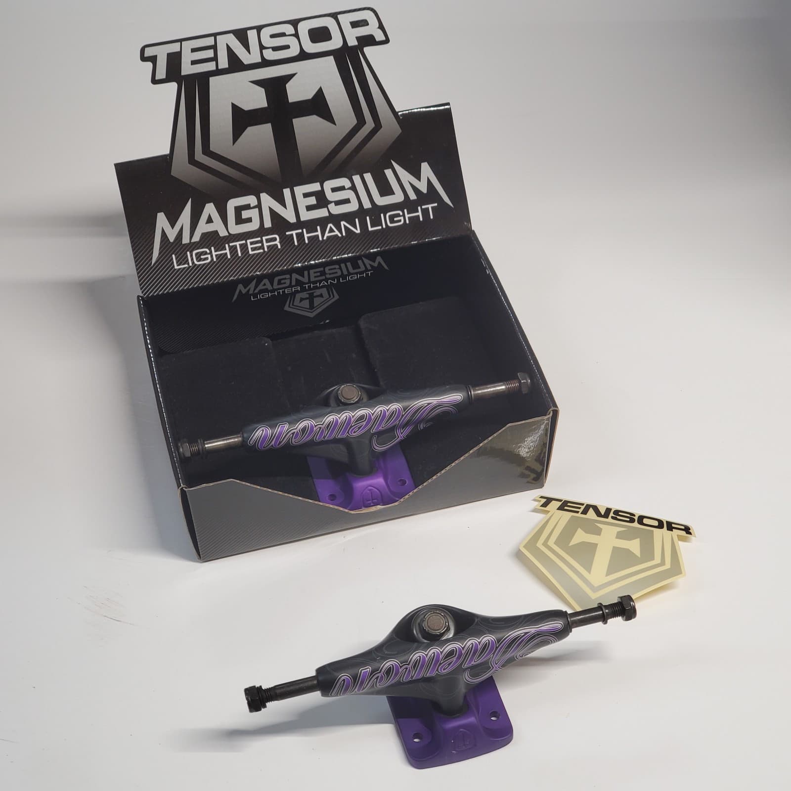 Tensor Magnesium Vintage Trucks Daewon Song Purple/Blk Lo 5.0" Sealed NIB RARE
