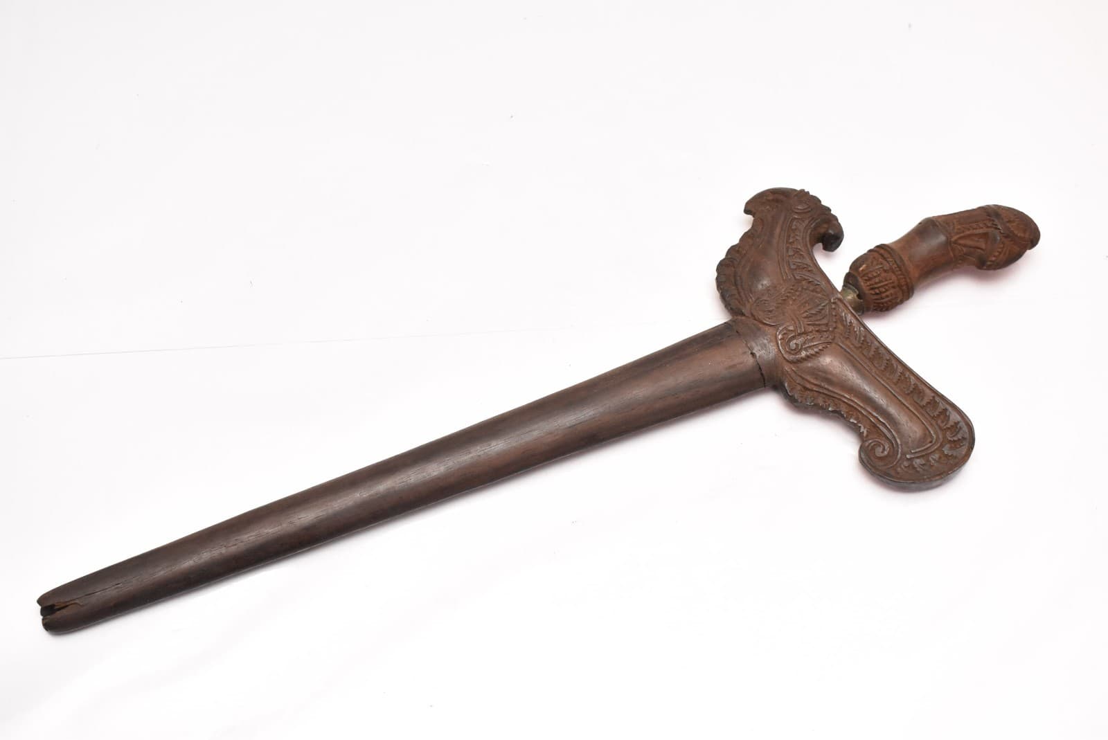 Large Keris/kris/kriss Sword/dagger Bali Indonesia Antique Knife 22" long OLD