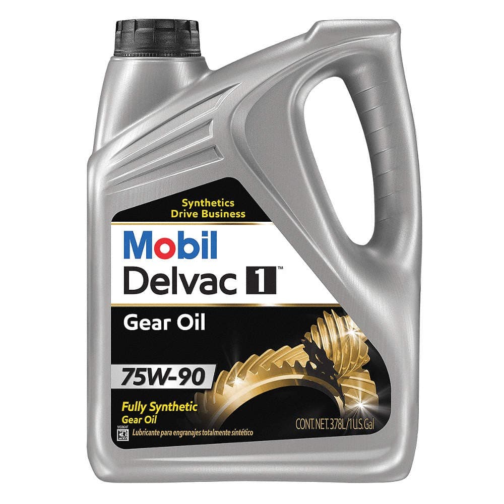 MOBIL 122035 Delvac Syn Gear 75W90,Gear Oil,1g 1MRG1