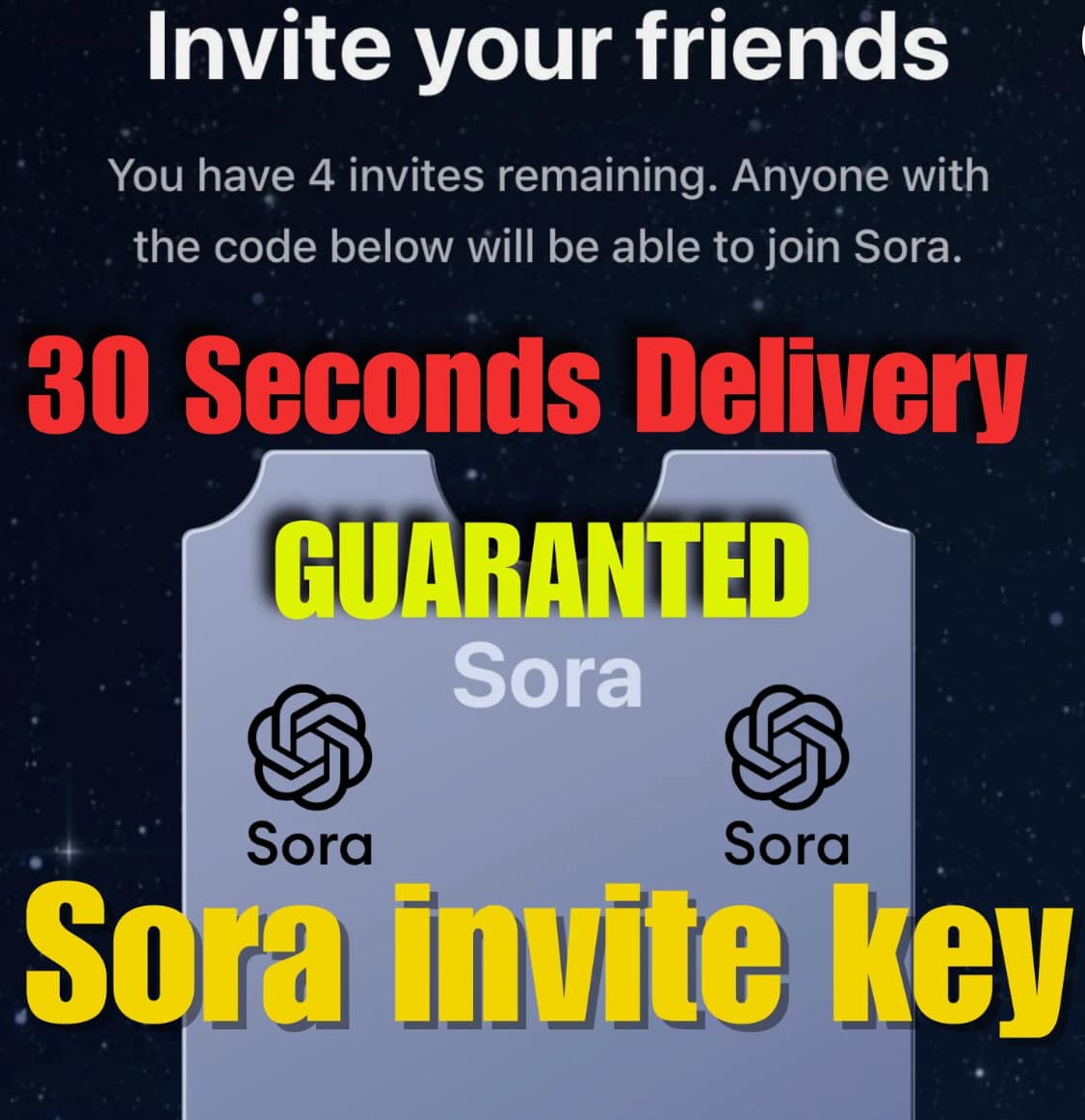 π¬β¨ Sora 2 Code β Ultra Realistic AI Video Access π₯π