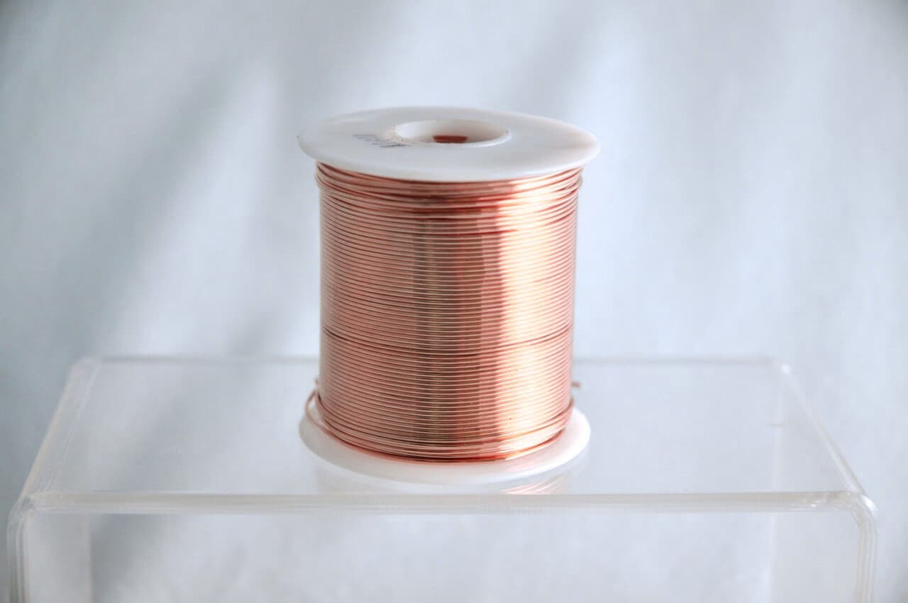 Bare Copper Wire 16 Gauge 1 lb Spool (126 Feet) Diameter 0.050