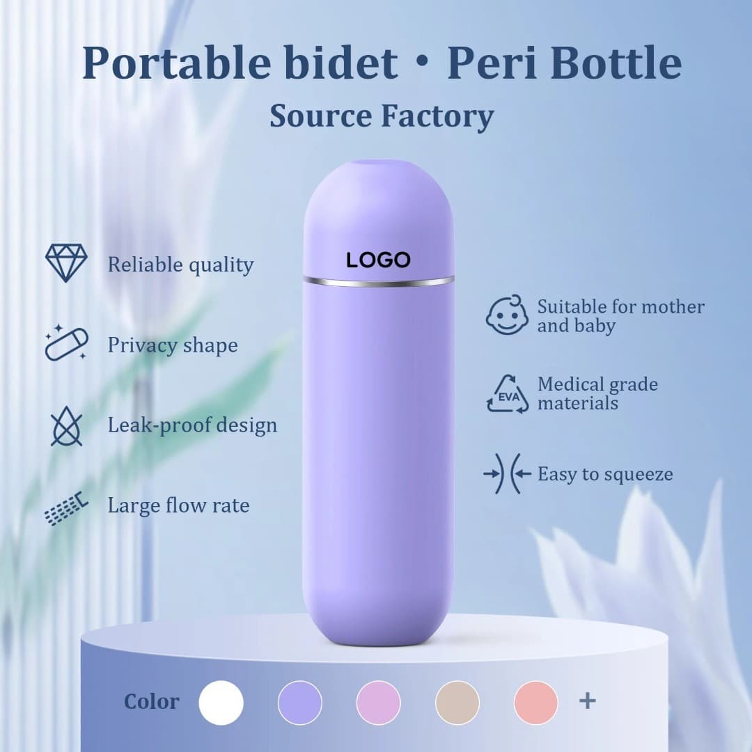 Portable Bidet for Travel: Peri Bottle for Postpartum Care - Handheld Sprayer