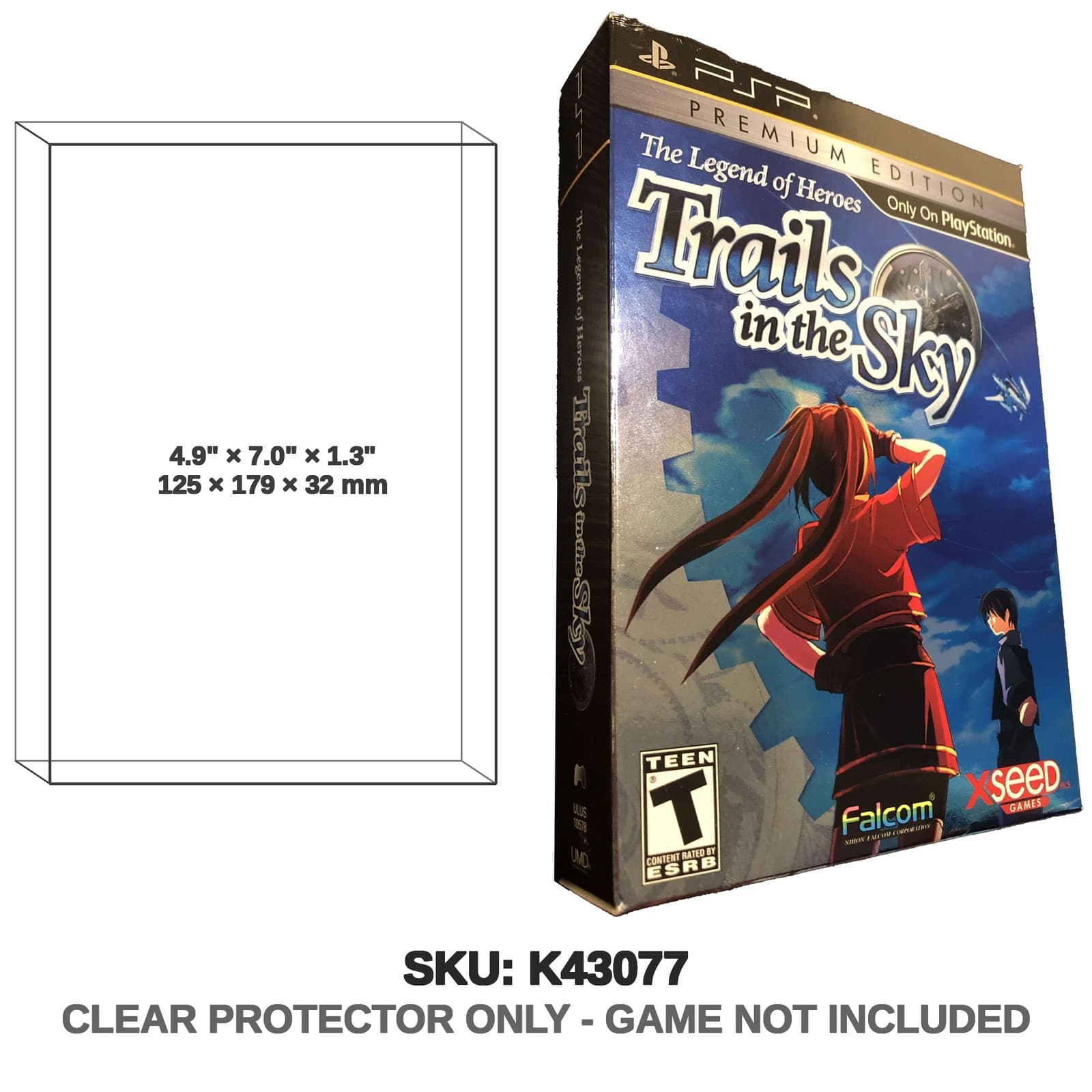 Protector For Legend Of Heroes: Trails In The Sky - Premium Edition (Psp) 2011