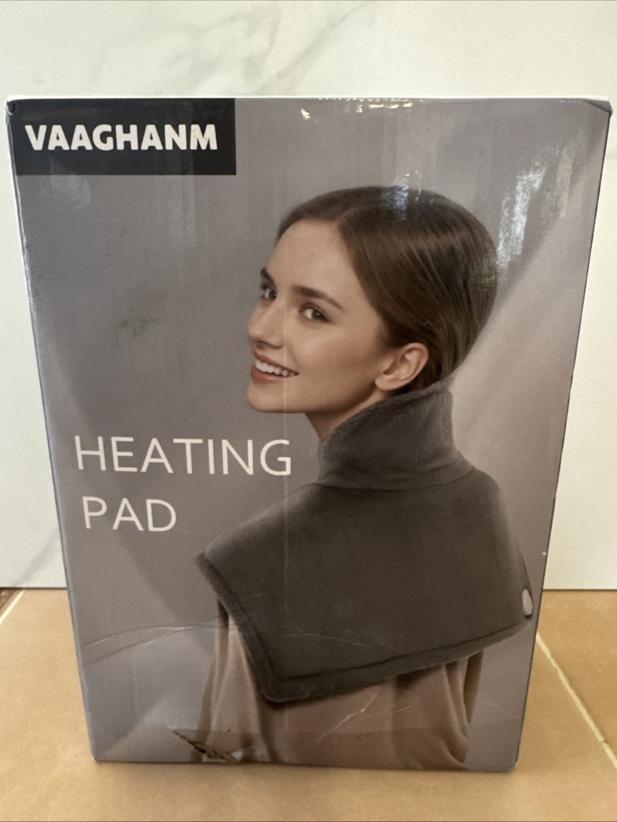 VAAGHANM Heating Pad: Electric Heat Pad for Pain Relief-Weighted Instant Heat.