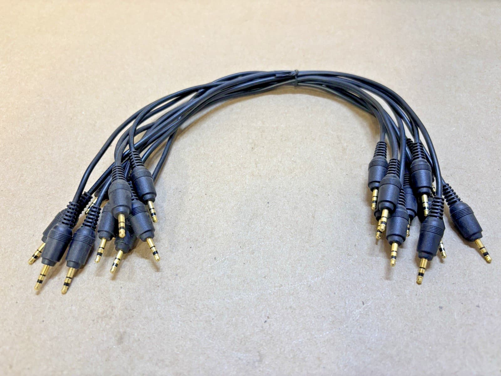 Texas Instruments I/O To I/O Cable 12 Inches for Graphing Calculators Lot of 10