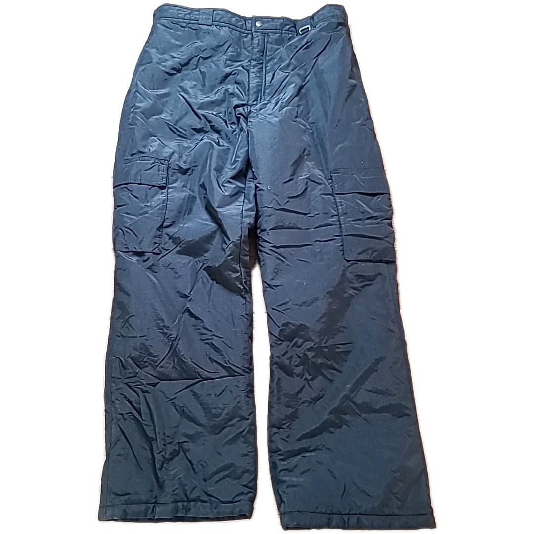 GELANDE Mens Snow Pants Black Ski Snowboarding Tubing Sled Snowmobile Reg XL
