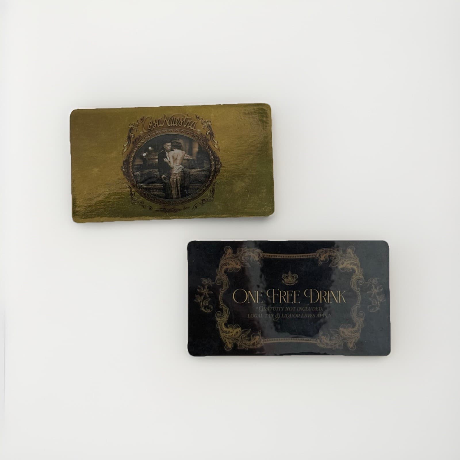 Rauw Alejandro Cosa Nuestra Tour 2 Free Drink Cards - Collectible