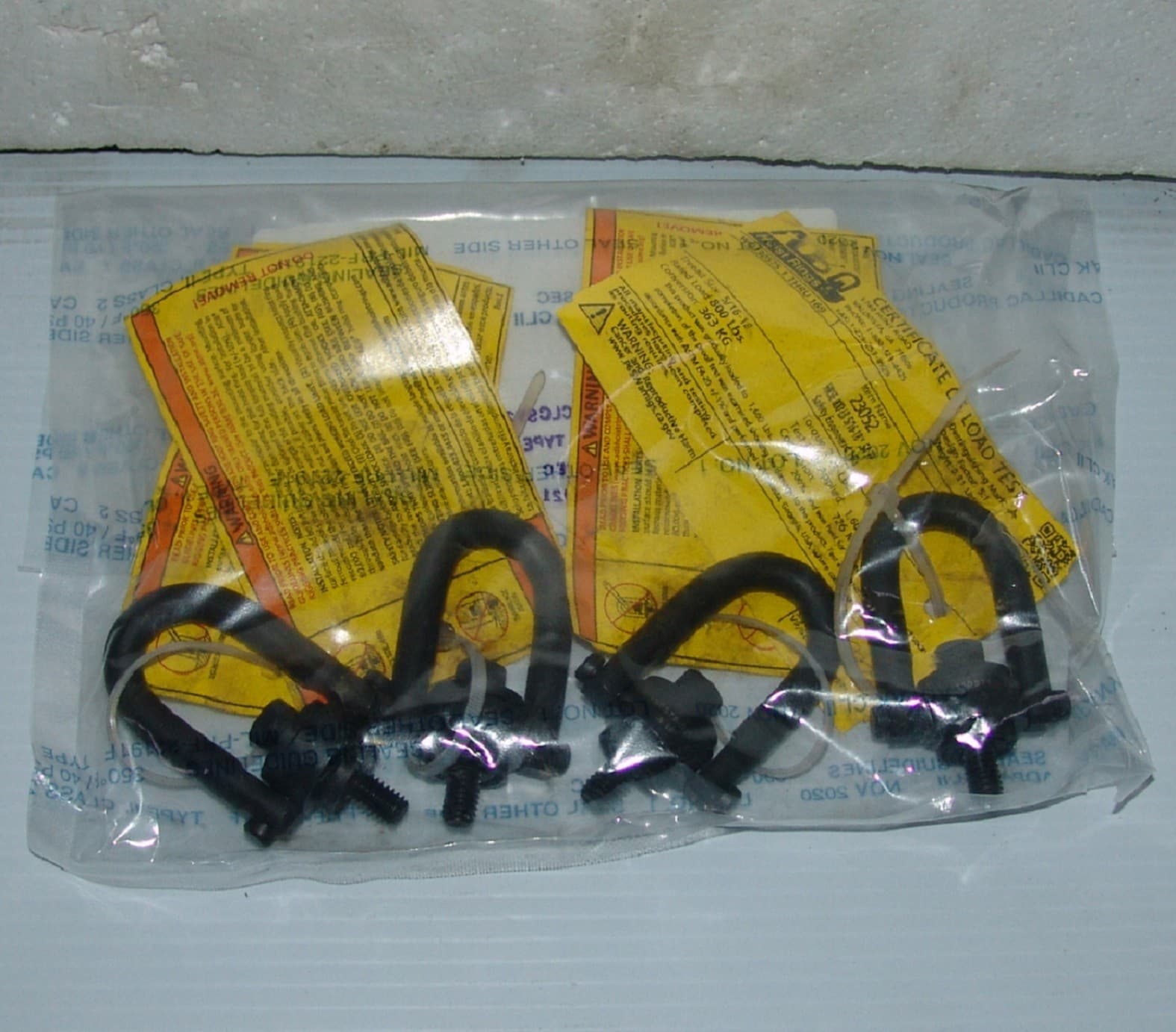 (4) ADB 23052 hoist rings , 5/16-18 , 800# rating certified