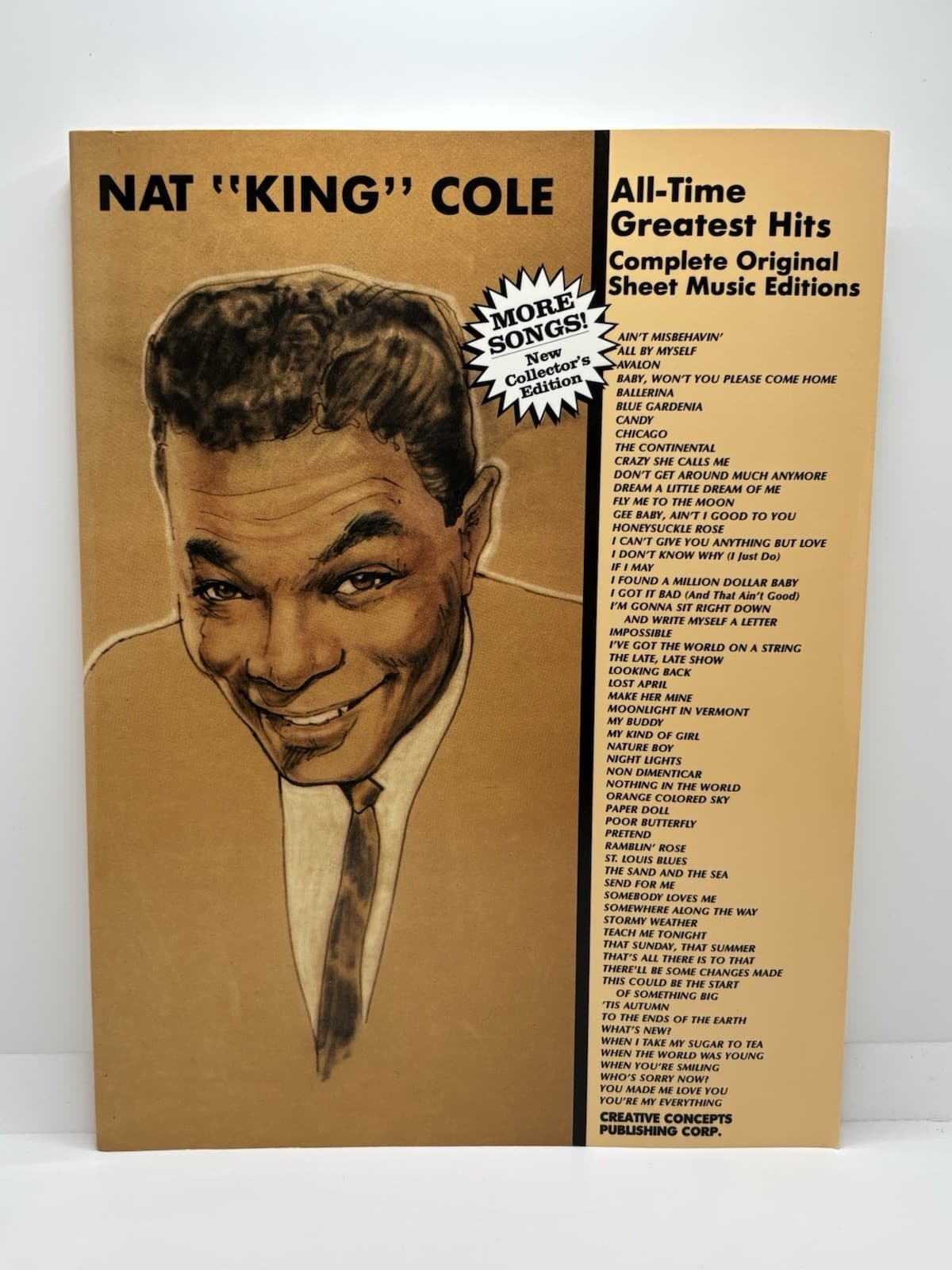 Nat King Cole All Time Greatest Hits • Sheet Music Piano Vocal #LikeNew