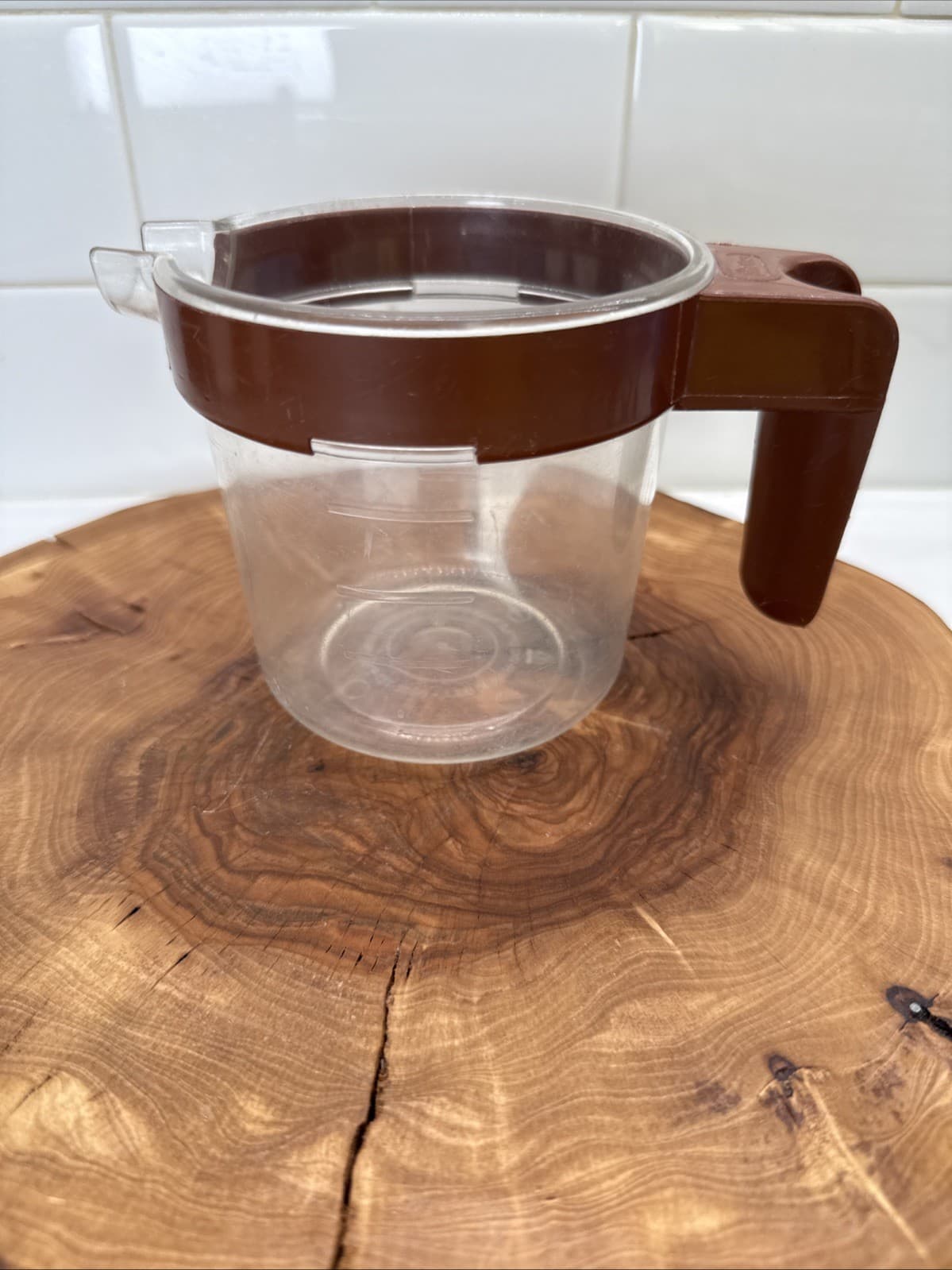 Little Tikes Party Kitchen Brown Rimmed Replacement Coffee Pot Carafe