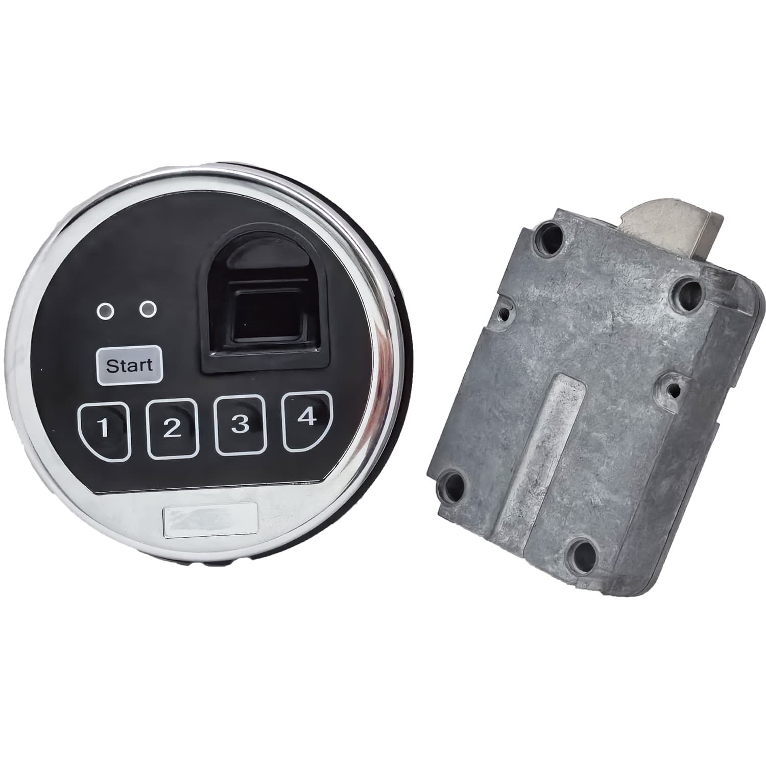 Fingerprint Safe Electronic Lock Biometric Safe Lock Replacment with Swing Bolt