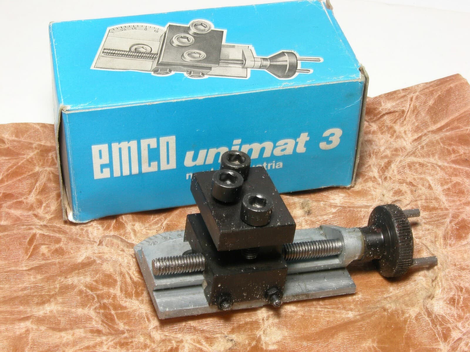 Emco Unimat 3 Mini Lathe Top Slide For Taper Turning, Ref. No. 150190, New