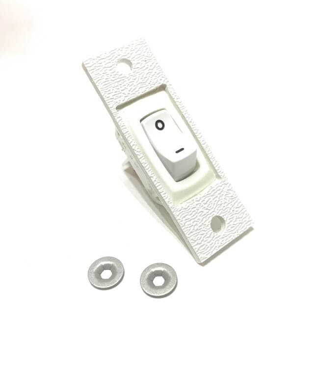 Jenn Air Replacement 2 Wire Fan Switch Custom Made 704573 In Stock WHITE SWITCH