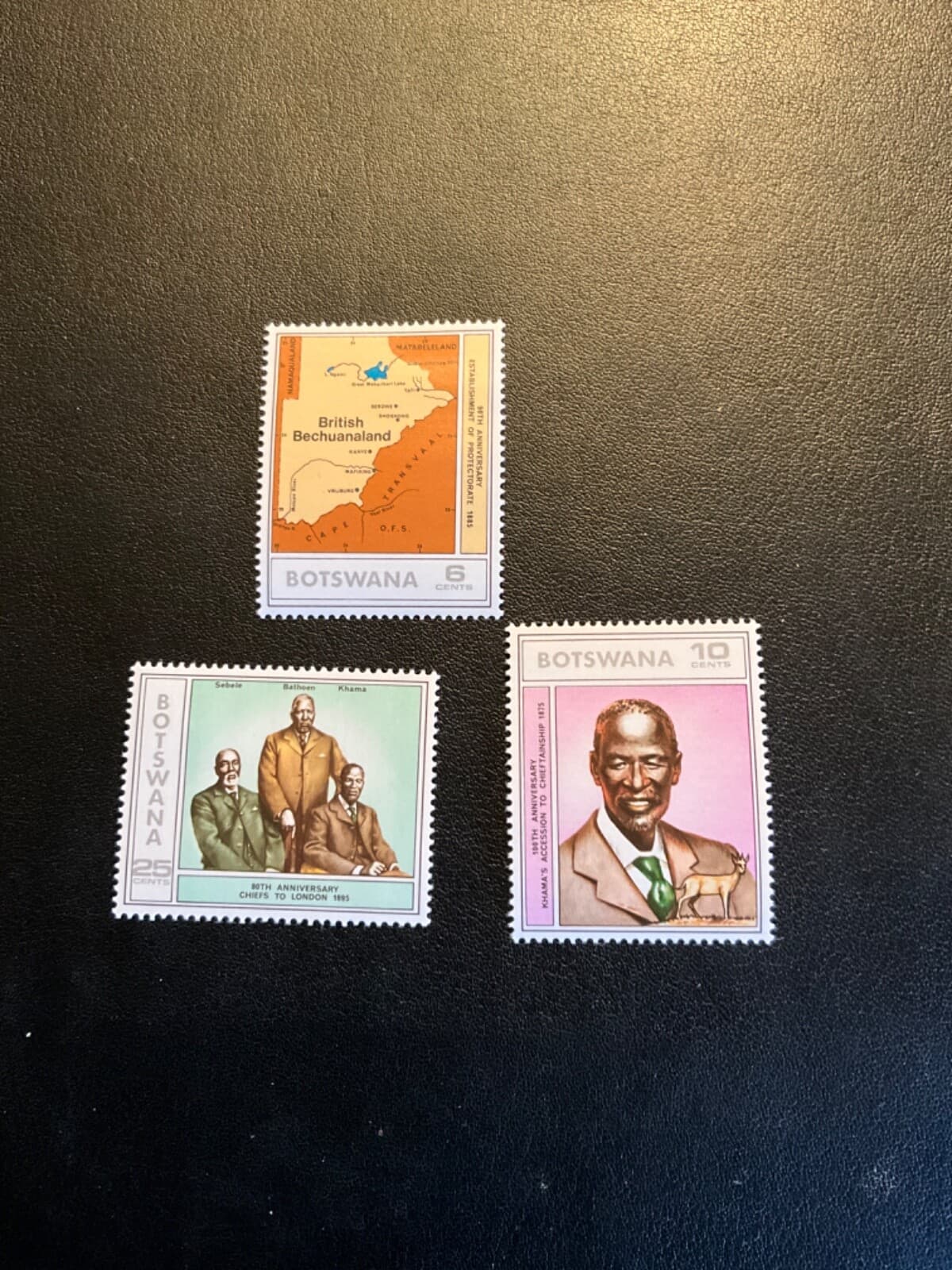 Stamps Botswana Scott #140-2 never hinged