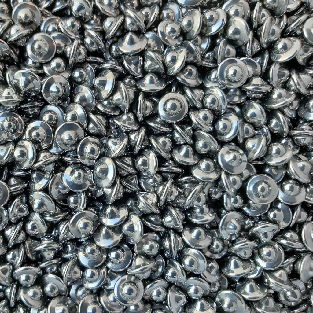 1 LB 1/8" 304 Stainless Steel Ballcone Tumbling Media Shot Tumbler Finishing
