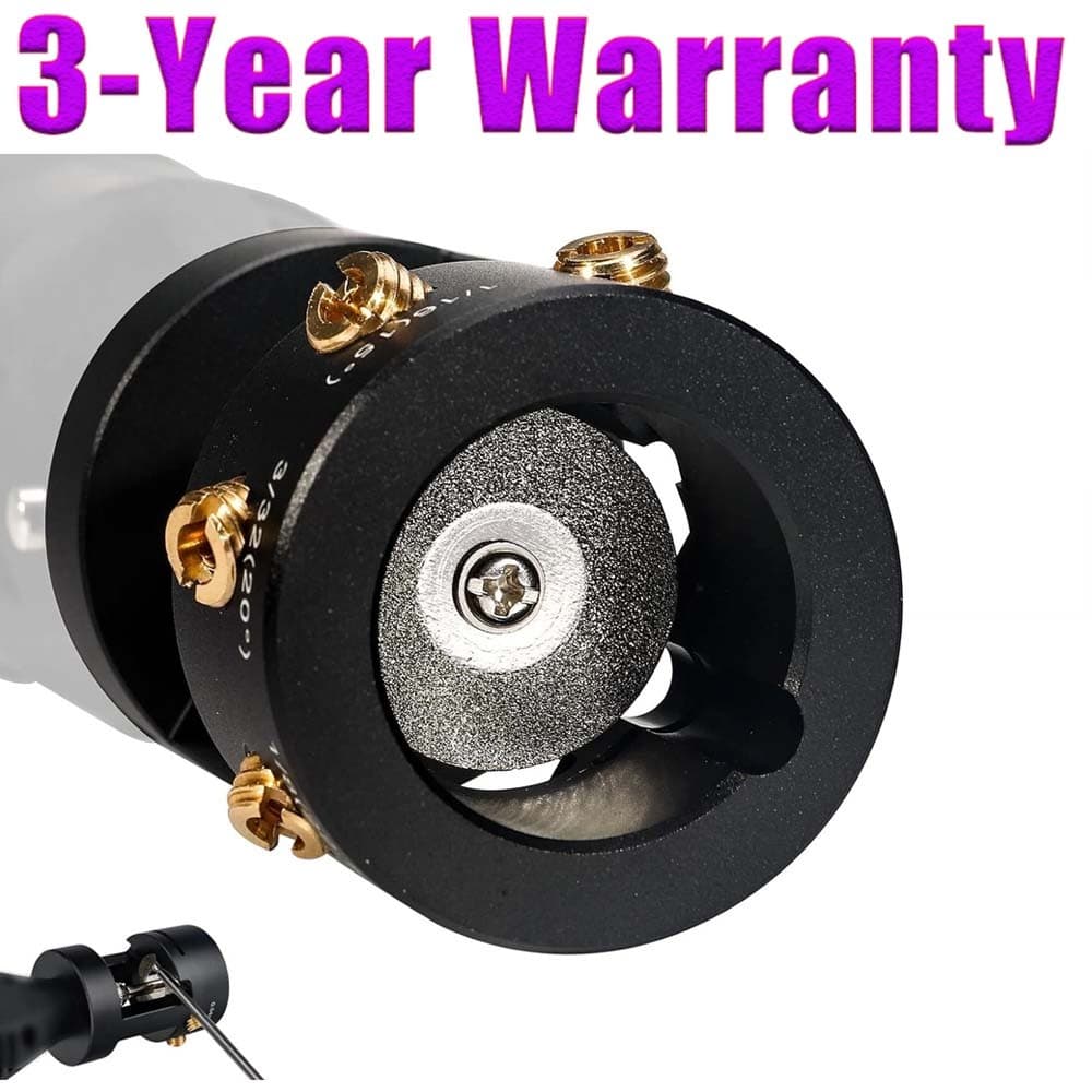 Aluminum Tungsten Electrode Sharpener Grinder TIG Welding Head Tool Cut-Off Slot