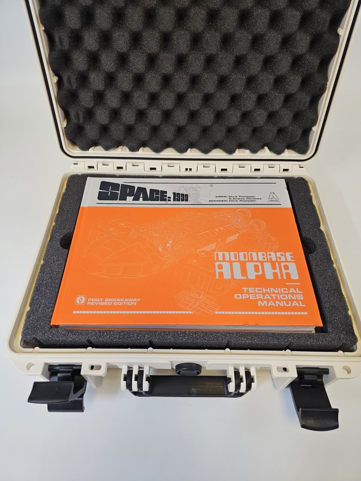 Space: 1999 Moonbase Alpha Case - Technical Manual Hardcover NEW
