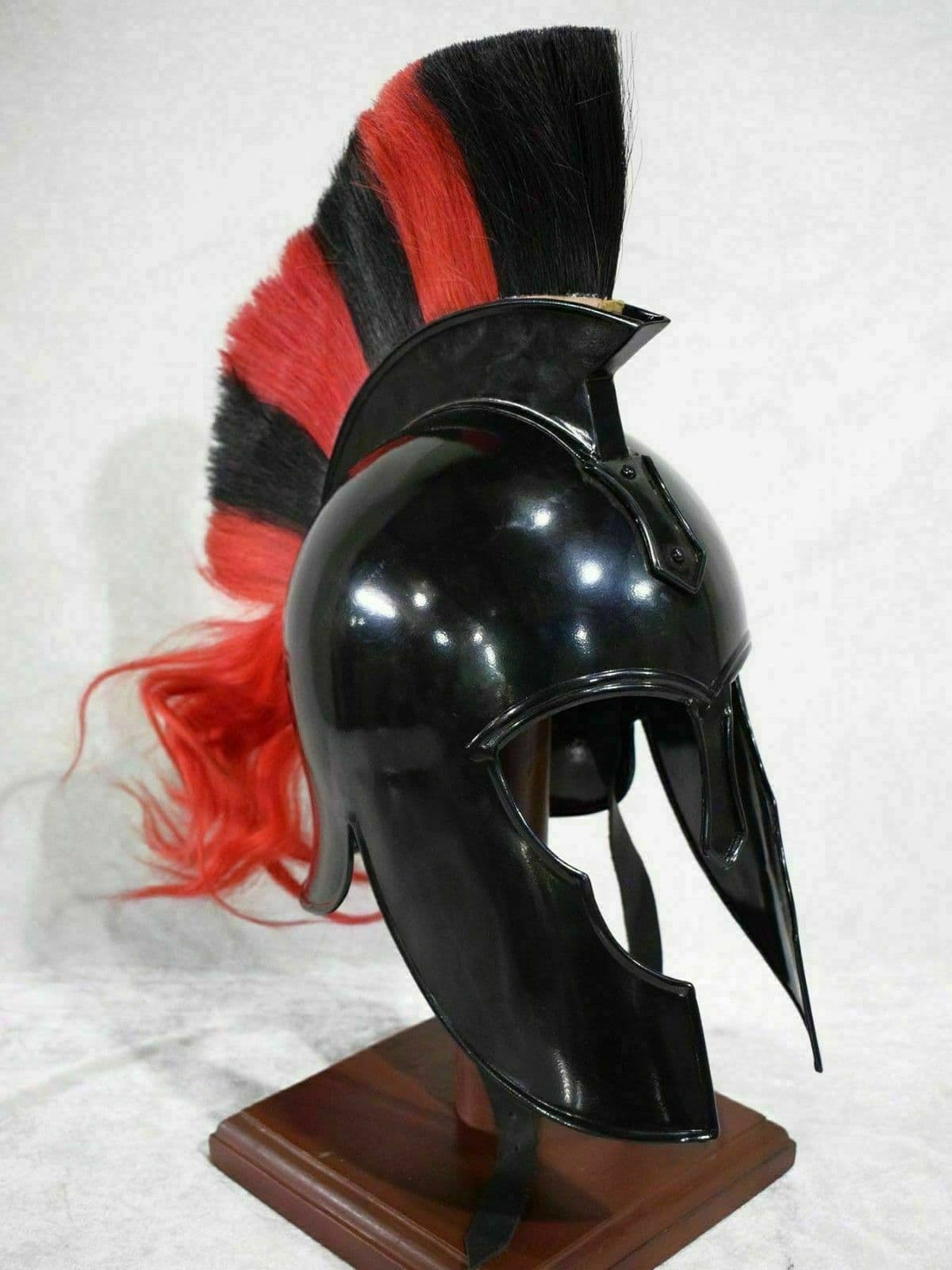 Corinthian Helmet Medieval Roman Armour Costume Knight Spartan Wearable Helmets