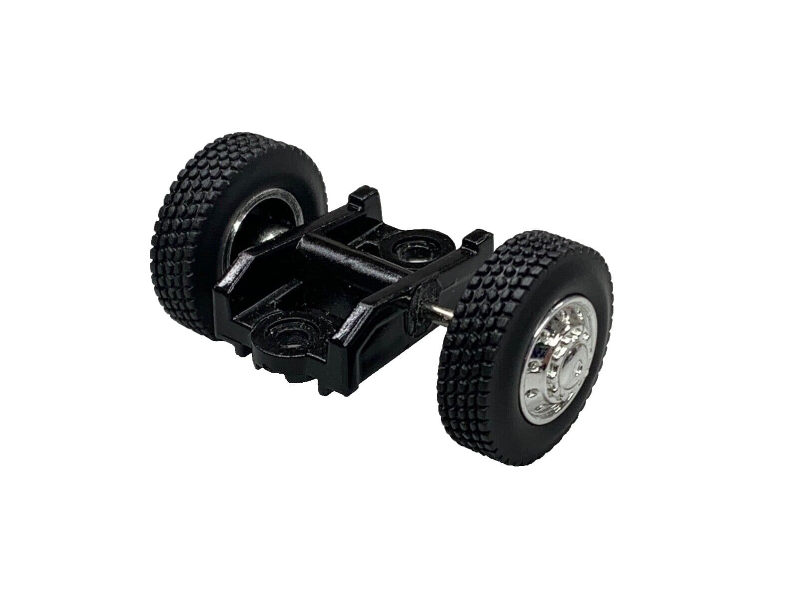 1/64 DCP PARTS PUSHER AXLE W/ SINGLE FLOAT TIRES W/ MOUNT