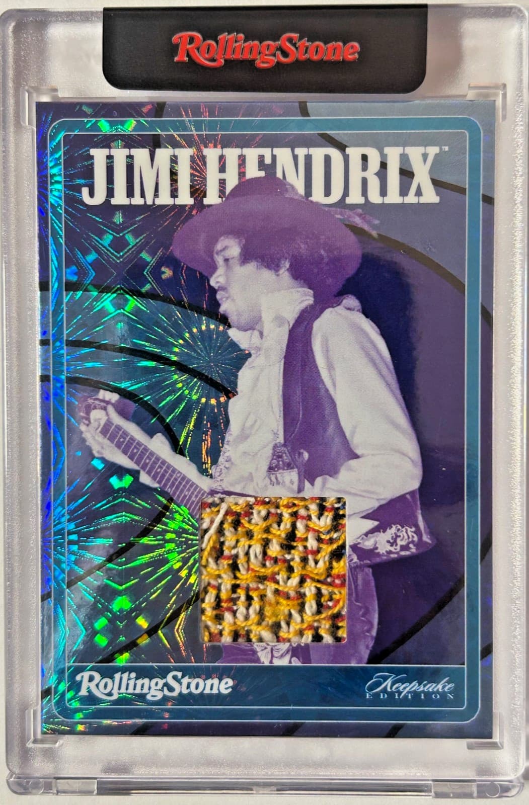 2025 ROLLING STONE KEEPSAKE COLLECTION Jimi Hendrix SP #3/5 FIREWORKS RELIC #88