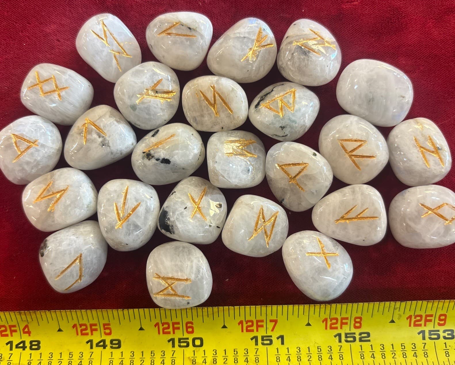Full set Rainbow Moonstone runes 25 pieces