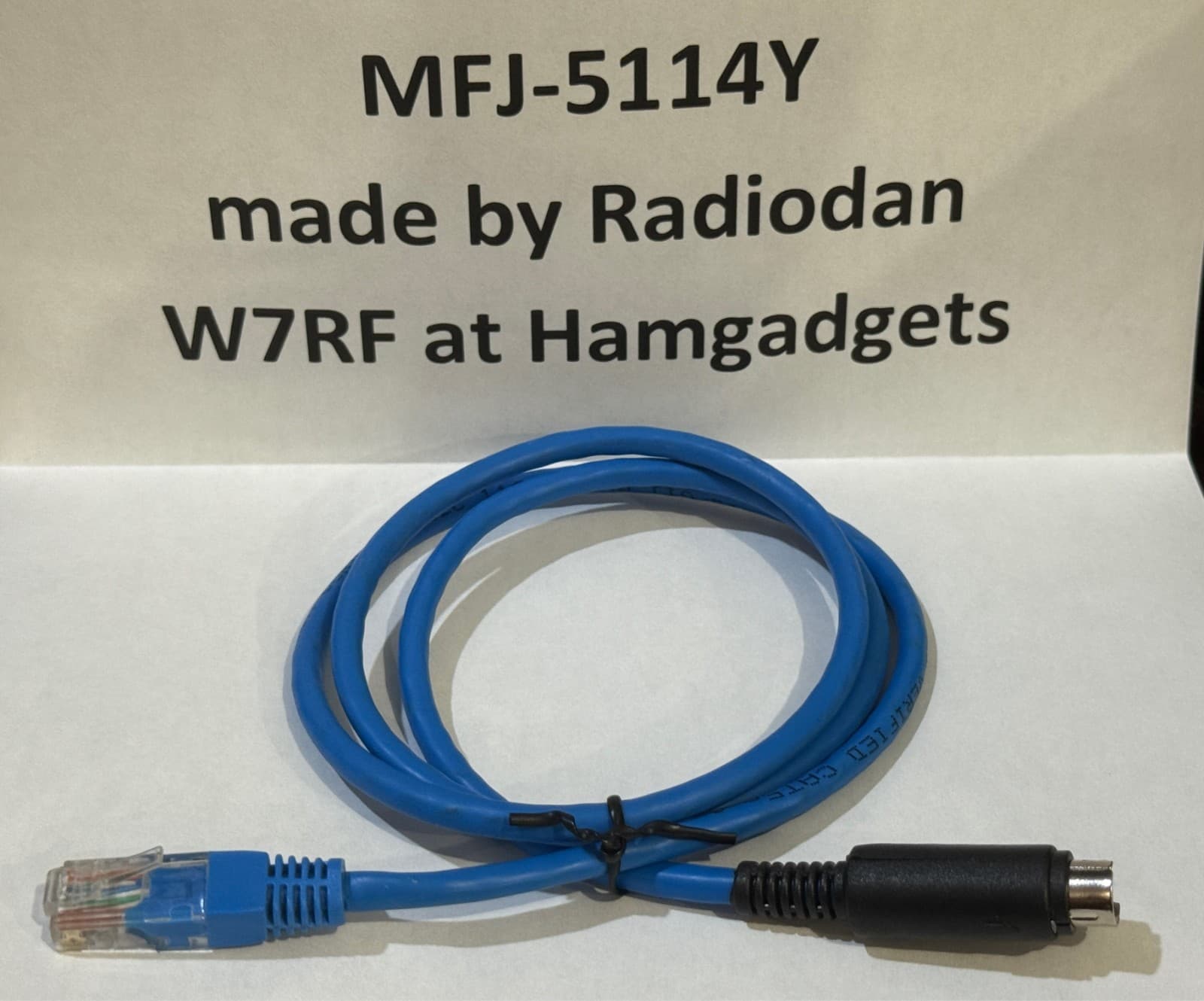 MFJ-5114Y type Interface Cable for YAESU -- MUST READ AD! Made by HAMGADGETS