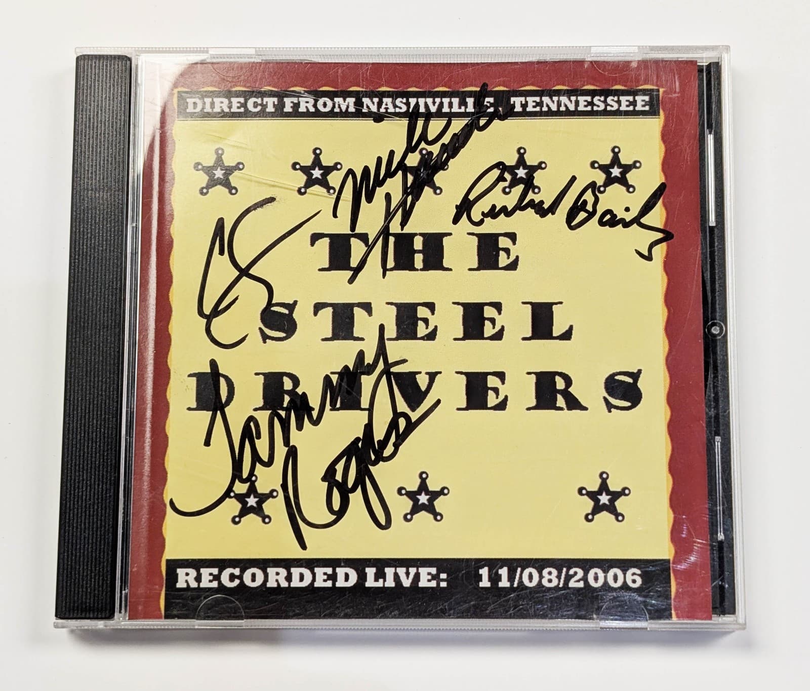 The Steel Drivers - CD Signed by Chris Stapleton 2006 Country Music Bluegrass