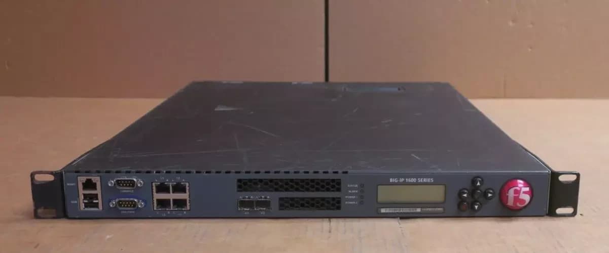 F5 Networks Big-IP 1600 Enterprise LTM Local Traffic Manager Load Balancer + LIC