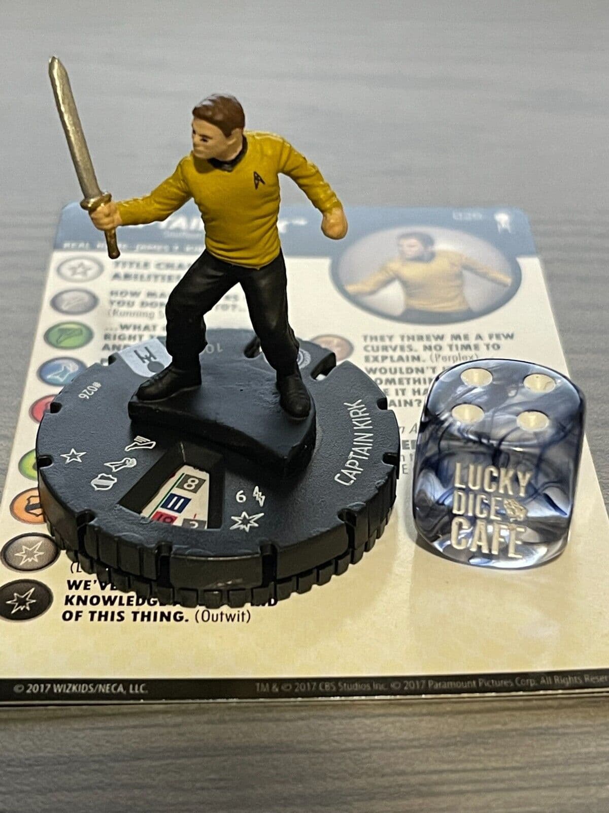 Heroclix Wizkids Star Trek Away Team 026 Captain Kirk Rare