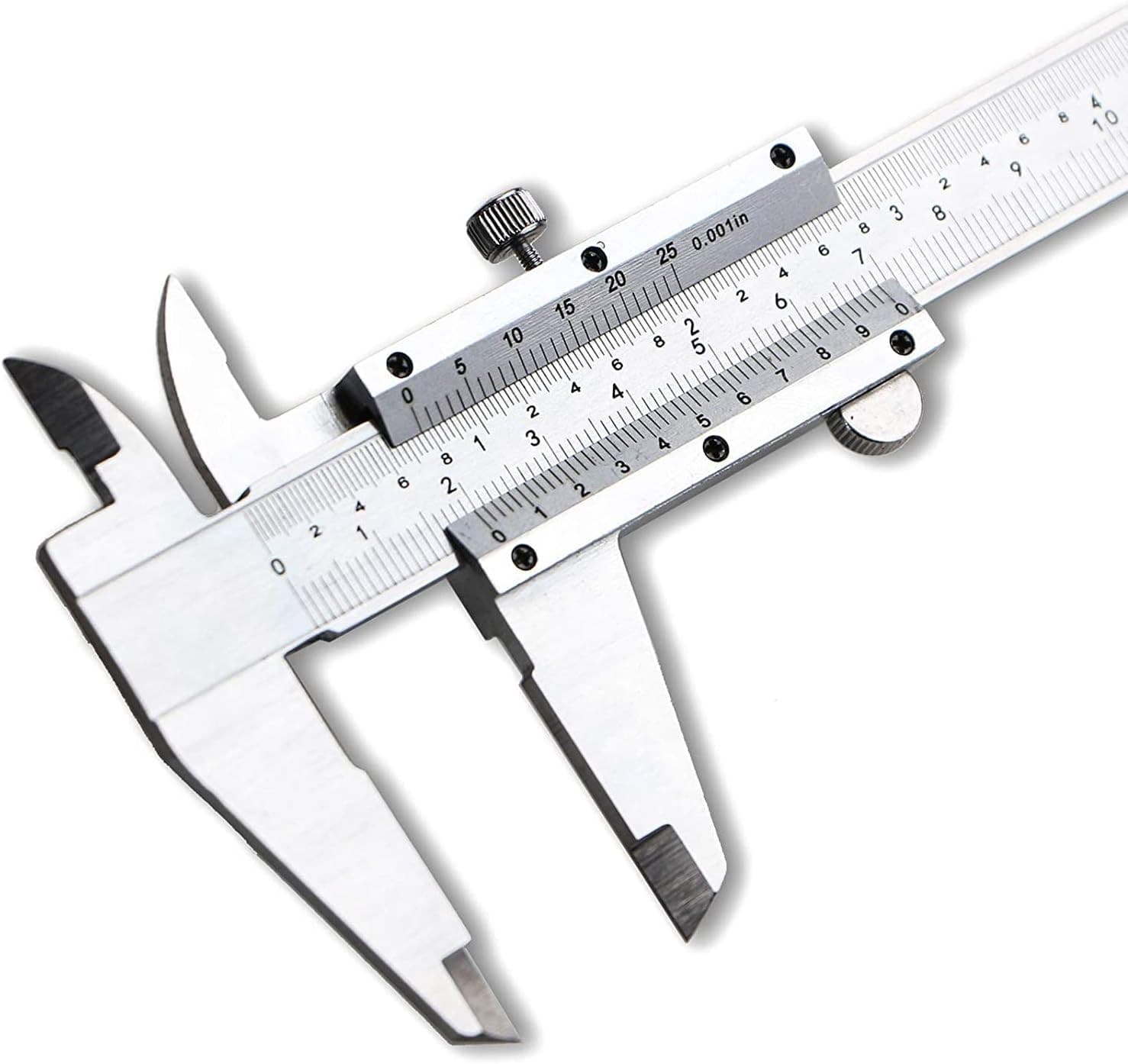 Vernier Caliper Measuring Tool 6" Stainless Steel, 0-6Inch/0-150Mm Manual Non Di