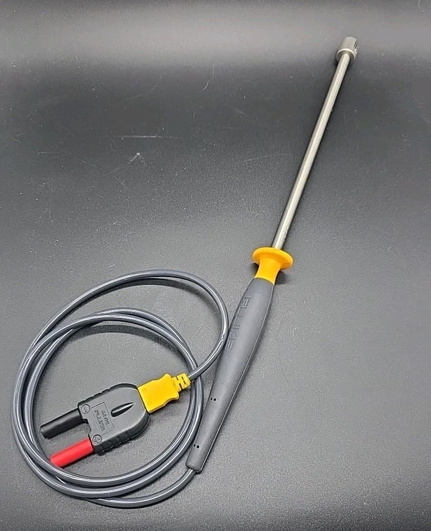 Fluke 80PK-27 Suregrip Surface Temperature Probe with adapter - TESTED OK