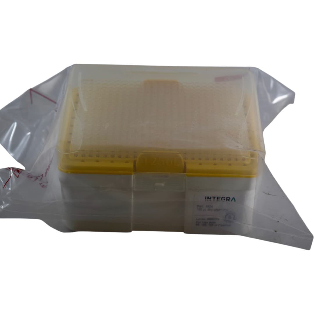 NEW INTEGRA 4424 Rack of 384 GripTips 125l Sterile Pipette Tips