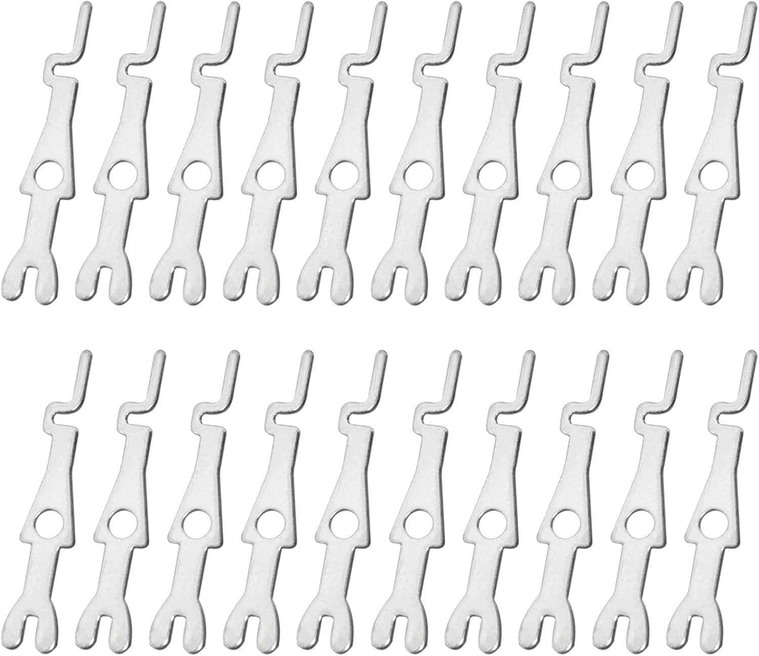 20Pcs 55500-PRT Fork Type Key for Locking Electrical Switches, Tamper...