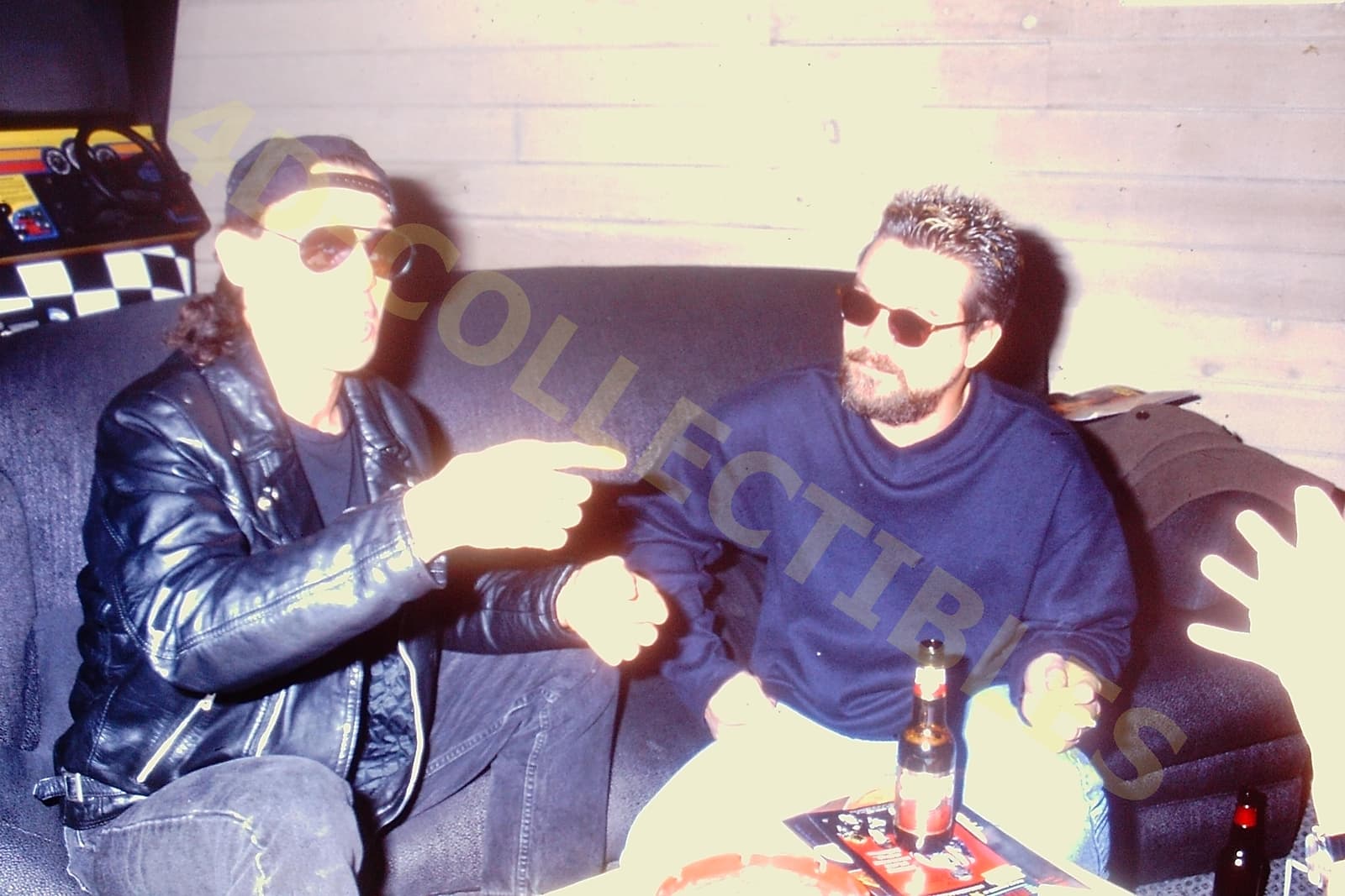 Original 35mm Slide Photo 11/22/94 VAN HALEN Member(s) at 5150 Studio CA 52289