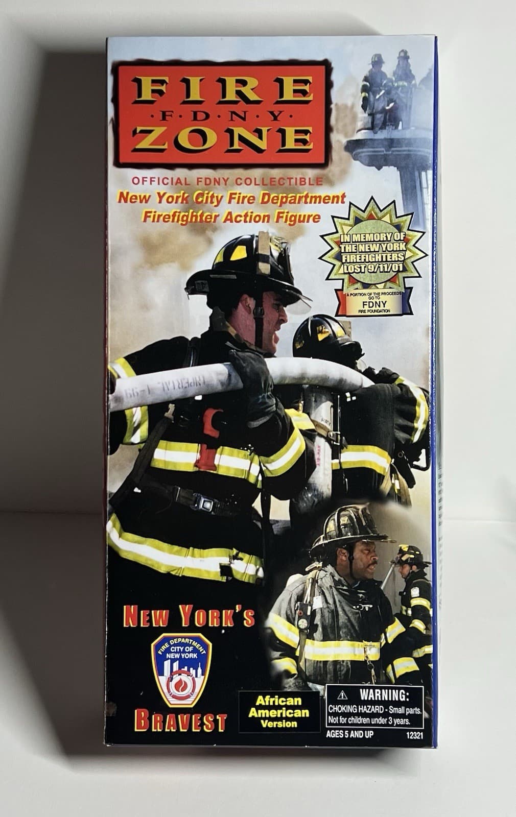 Fire Zone FDNY 12” Firefighter Figure NEW/VHTF