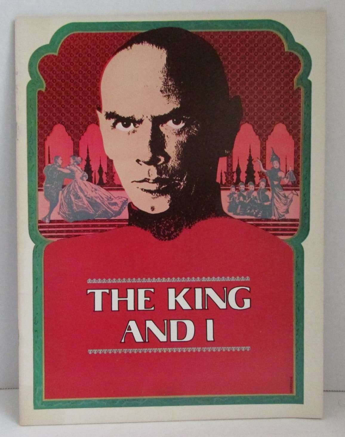 VINTAGE 1977 Broadway Revival The King and I Yul Brynner Program
