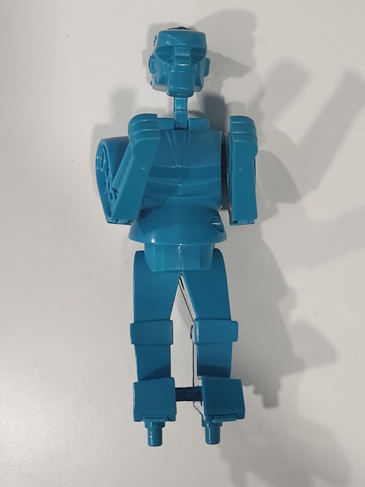 Mattel Rock 'Em Sock 'Em BLUE BOMBER REPLACEMENT Part Teal Toy Figure Parts