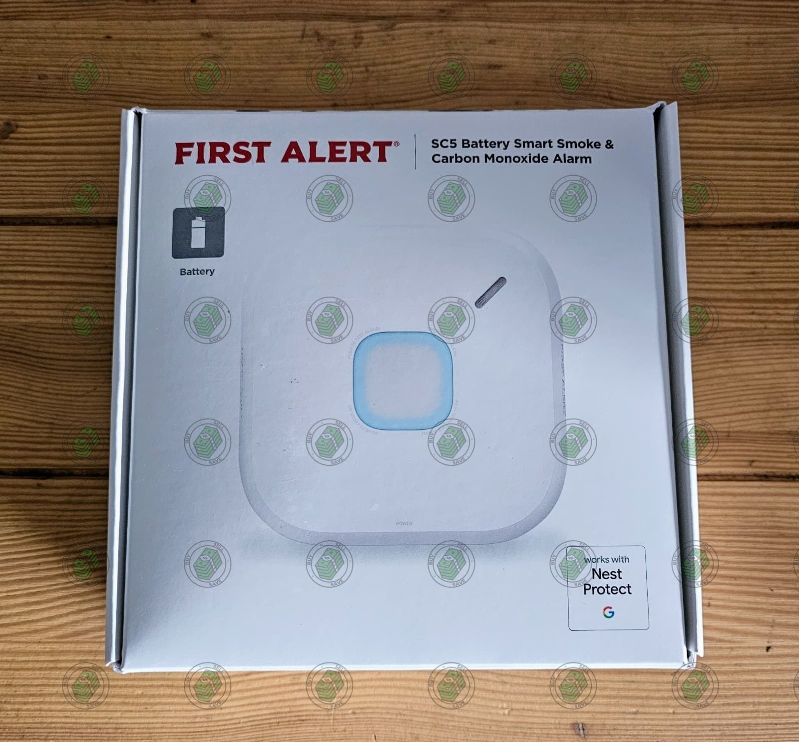 First Alert SC5 Smart Smoke and Carbon Monoxide Alarm ~Battery~ *NEW and SEALED*