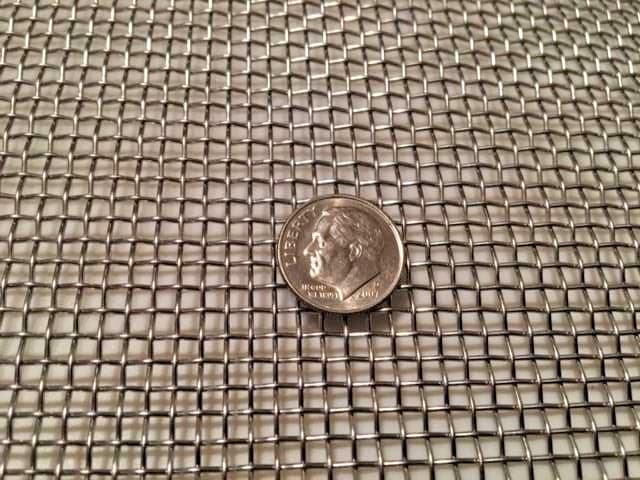 Stainless Steel Wire Mesh - 304 Mesh #8 .032 Stainless Steel Wire Mesh 6"x 6"