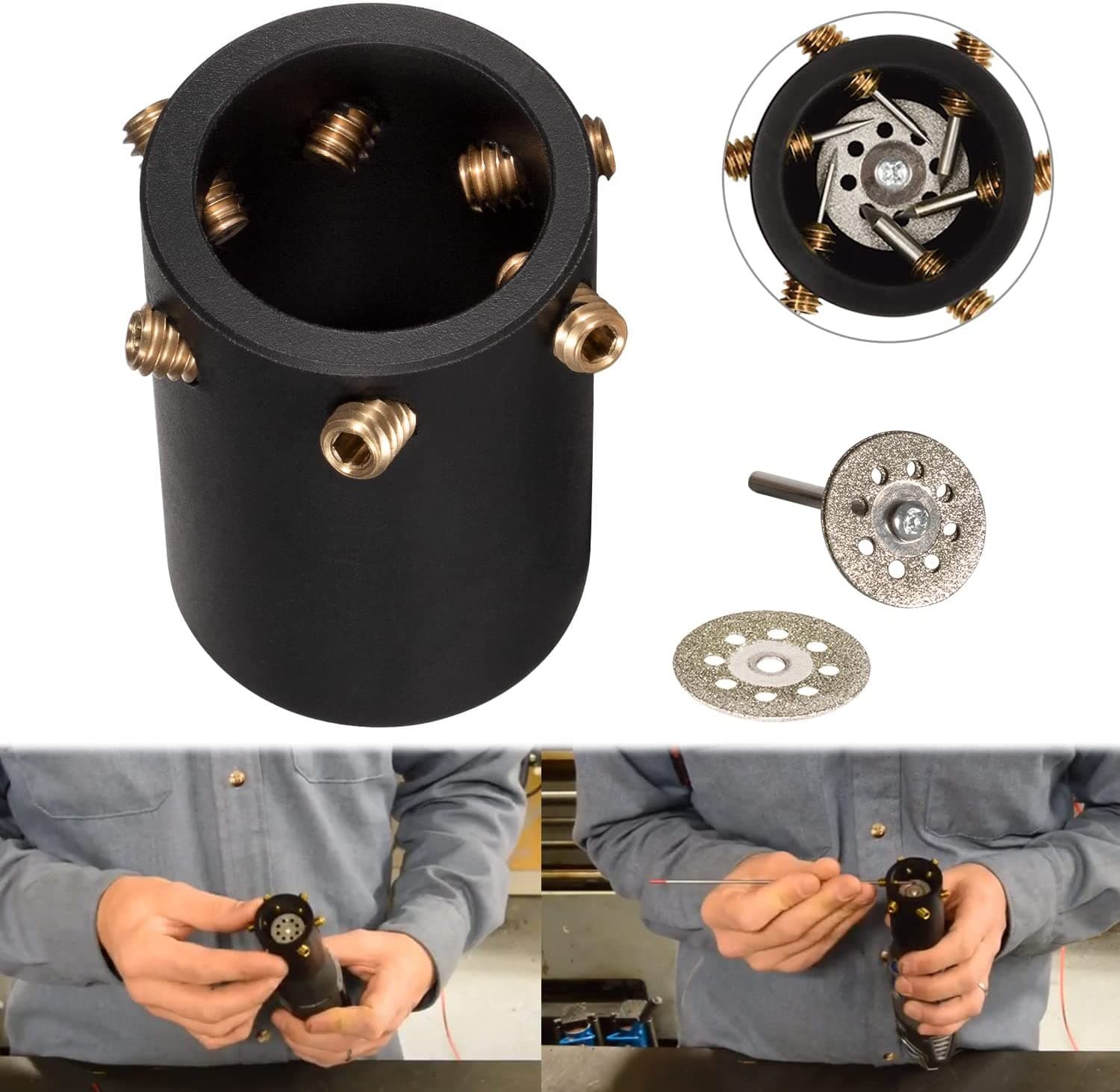 GR-12 TIG Welding Tungsten Electrode Multi-Angle Offsets Sharpener Grinder Tool