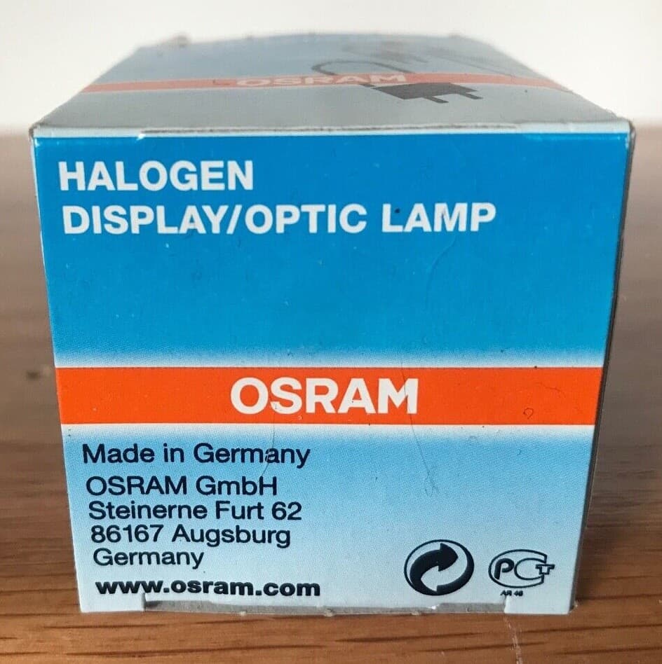 OSRAM Super 8 Projector Lamp Bulb EFR 150w 15v MR-16 NEW for Elmo ST-1200 & more