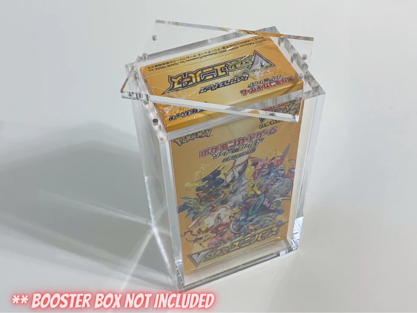 Acrylic Display Case with Magnetic Lid - Pokemon Japanese Special Booster Box