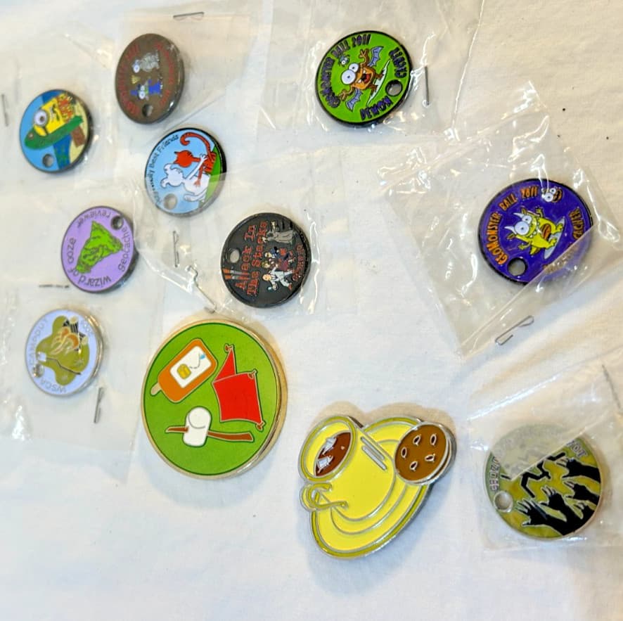 Geocaching Pathtags Lot of 10 Different Tags