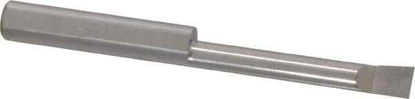 Accupro 0.2" Min Bore Dia 1.3" Max Bore Depth, 1/4 Shank Carbide Boring Bar