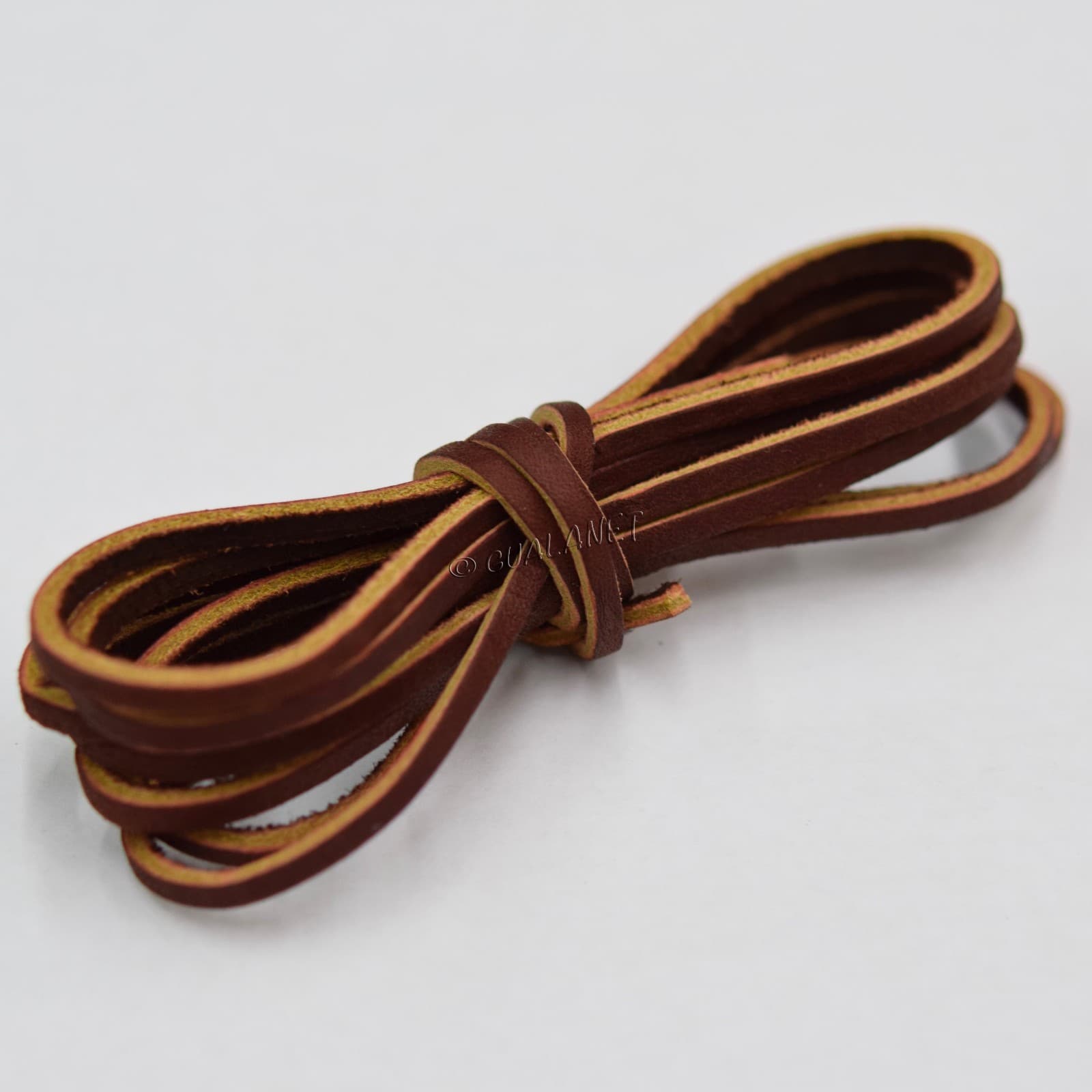 LEATHER LACES - 1/8" X 72" Shoe Lace String Shoelace Bootlace Cord
