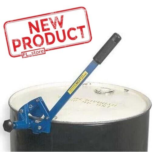 STEEL BARREL DRUM Deheader Lid Opener Container HAND CUTTER Tool Industrial NEW
