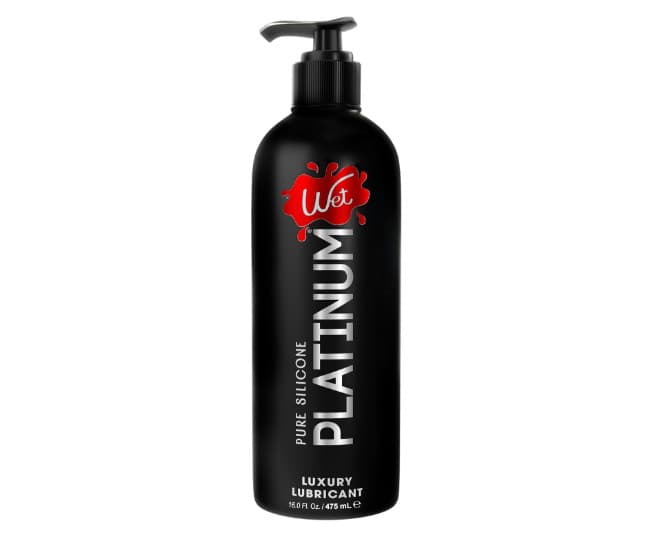 Wet Platinum Silicone Based Lube Ultra Long Lasting Premium Lubricant